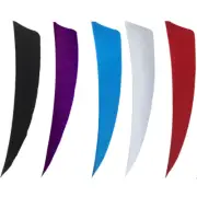 5" 30/60 Archery Arrow Feather Natural Fletching Turkey Fletches Bow Arrow DIY