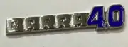 Ford Barra 4.0 lapel/hat pin badge C030502
