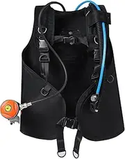 TUDIVING-Diving Buoyancy Compensator Device for Diving Hookah, BCD Compatible Diving Ventilator,Underwater Breathing Device