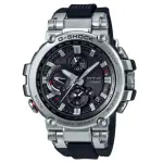 【CASIO 卡西歐】G-SHOCK MTG系列 藍牙太陽能電力 變形金鋼 金屬錶款 銀 MTG-B1000-1A_51.7MM