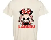 girl labubu monster pop mart comfort color tee T-Shirt