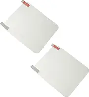 2Pcs Reflective Windshield Film for Car Display Protective Screen Easy Install No Adhesive Reusable Reflective for Safe Navigation