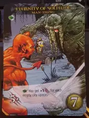 2015 Upper Deck Marvel 3D Legendary Eternity of Solitude Man-Thing NrMt-Mint