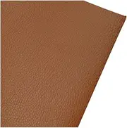 bandezid Faux Leather Fabric Leatherette Faux Leather Upholstery Material Reupholster Upholstery Restaurant Chairs Sofas Car Seats Fabric - Faux Leather Upholstery Material Per Metre-Brown 12 1.6x3m