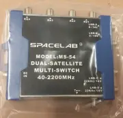 SpaceLab MS-54 Dual Satellite Multi-Switch 40 - 2200 MHz