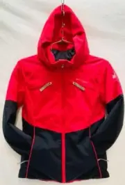 Spyder Girl's Conquer Snow Ski Winter Jacket Black Cerise Size 14 NEW
