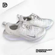 Nike ReactX Infinity Run 4 Women's Shoes Size 11 - White/Metallic (DR2670 102)