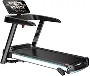 Folding Treadmill 2 In1 Small Treadmills for Home Foldable High-Definition Color Sn WiFi Treadmill Home Weight Loss Fitness
