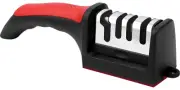 Knife Sharpeners for Kitchen Knives and Scissors Tungsten Steel 4 in1 Ergonomic