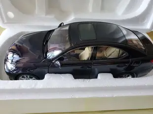 1:18 autoart 雷克薩斯 lexus is350 深藍色 轎車 合金汽車模型