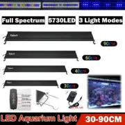 30-90CM Aquarium Light Fish Tank LED Lighting Full Spectrum Aqua Plant Lamp AU