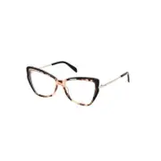 Emilio Pucci EP5199-55056 Women Brown Optical Frame Acetate Butterfly Eyeglasses