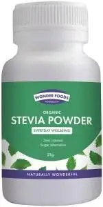 WONDER FOODS Organic Stevia Powder 25g