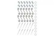 Weld Racing Sprint Mud Cover Dzus Buttons12 Dzus Buttons & Washers