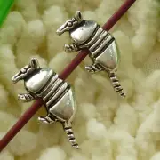 150 Pcs Tibetan Silver Armadillo Spacers 20X10MM S2868 DIY Jewelry Making