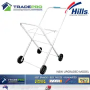 Laundry Trolley Hills® Premium Classic Foldable Collapsible Clothes Washing Cart