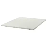 NORDBERGET mattress pad, white, Double