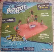 H20GO! BESTWAY SPLASH BLOBZ INFLATABLE POOL - NEW - READ