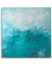 Ready2HangArt Sea Lily Wrapped Canvas Art Wall Art by Karen Moehr