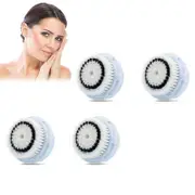 Facial Clarisonic Compatible Brushes - 4 Heads for Delicate Skin
