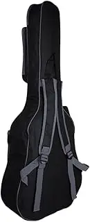 Totority Hard Case Guitar Bag Double Straps Thick Padded Cover for Acoustic Guitar