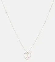 [Sydney Evan] Sydney Evan 14kt gold necklace with diamonds One Size gold