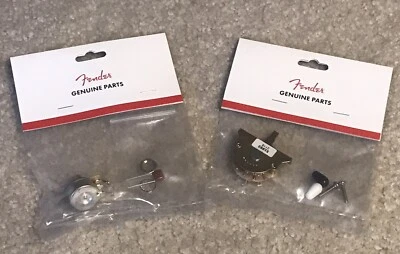 Genuine Fender® Upgrade Kit - New Factory Sealed 5 Way Switch 250K Potentiometer
