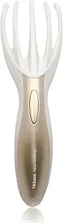Tezam Head Massager Neck Massage Octopus Scalp Stress Relax Spa Therapy Healing, Soft Resin Finger Gripper Claw Electronic Head Spa Vibration Scalp Massage Tool