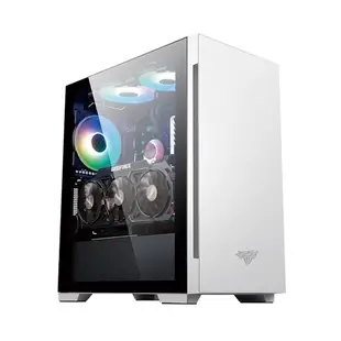 PC Park NX200 白 遊戲機殼 M-ATX 2大3小 電腦機殼 (7.9折)