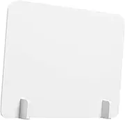 SEWACC Partition Board Dining Desktop Isolation Guard Spray Divider for Indoor Table Privacy Sneeze Guard Protection for Health and Safety