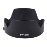 Camera Lens Hood Shape EW-83N for Camer RF 24-105mm F4L IS USM on EOS R5 R6 RP