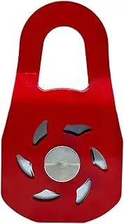 Generic 10 Ton Winch Snatch Block 22,000 lbs Capacity, Towing Pulley Block, Off Road Recovery Accessory for ATV, Red