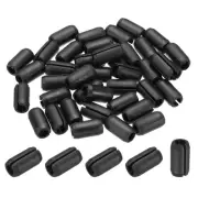 Kitchen Sink Rack Feet, 40pcs 5x 8mm Rubber Sink Replacement Feet Black