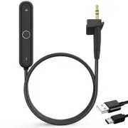 L-Bend Plug Type Headphone Cable For Bose Headphones Ae2i With Microphone
