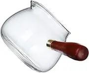 LALADEFIEE Glass Tea Dispenser Cup Teaware Accessory Heat-Resistant Design 350ml for Tea Room