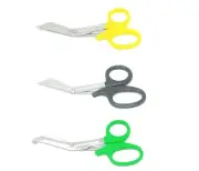 3 New Assorted Utility Scissors EMT/EMS Shears 5.5" Bandage Paramedic Supply Eco