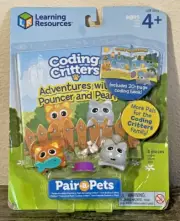 Learning Resources Coding Critters Pair-a-Pets Pouncer And Pearl Coloring book