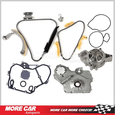 Timing Chain Kit Oil Water Pump Fit 02-08 Chevrolet Cobalt Pontiac Saturn 2.2L (for: Chevrolet)