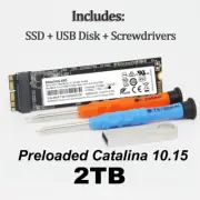 2TB SSD For 2013 2014 2015 2017 MacBook Air A1465 A1466 MacBook Pro A1502 A1398