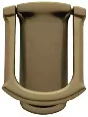 Baldwin 0105033 Tahoe Door Knocker Vintage Brass Finish