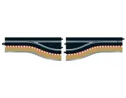 NEW Scalextric C7014 Pit Lane Track Left Hand 1/32 Slot Car Track FREE US SHIP