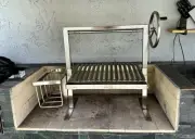 Stainless Steel Outdoor BBQ Parrilla Santa Maria Argentine Grill V Grate