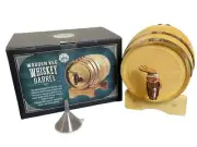 Wooden Keg Mini Whiskey The Original Fun Workshop Barrel Bar Decor Holds 1 Liter