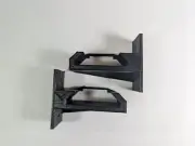HO Gauge Model Train Track Wall Mount End Cap Brackets