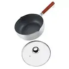 Small Saucepan Warmer Condiment Pan Tempered Glass Noodle Pot