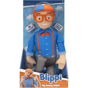 Jazwares Blippi Plush My Buddy Talking Blippi Doll 16 in 15 Phrases