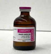 Vial GRAPE SEED OIL 50ml Pharmaceutical Grade SUPER REFINED Colourless GRAPESEED
