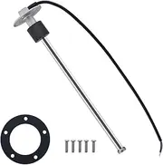 Geloo 240-33ohms 10" Boat Fuel Sending Unit Marine Sending Units Fuel Gas Tank Sender Fuel Level Gauge Sensor Water Tank Sensor Fuel Level Sending Unit Fuel Gauge Sensor 250mm Water Gauge Sending Unit