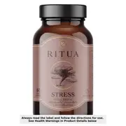 Ritua STRESS Saffron Ashwagandha LemonBalm Reishi 60 Capsules