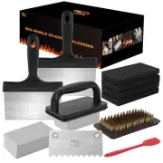 14 Pcs Griddle Cleaning Kit for Blackstone, Complete Flat Top Grill Accessori...